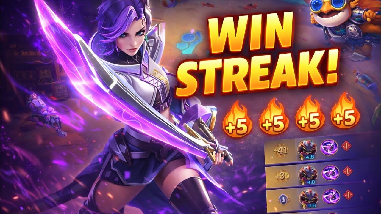 THARZ DOMINATES WITH WIN STREAK! 🔥 | Magic Chess Go Go #magicchessgogo 