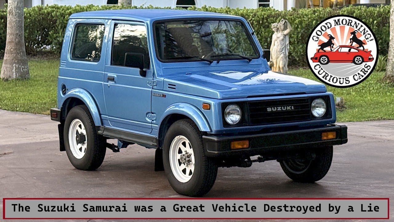 The Suzuki Samurai was  a Great SUV Destroyed by a Lie