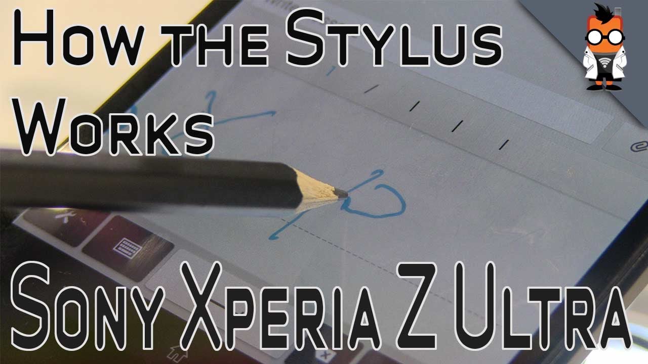 How the Stylus Works on the Sony Xperia Z Ultra