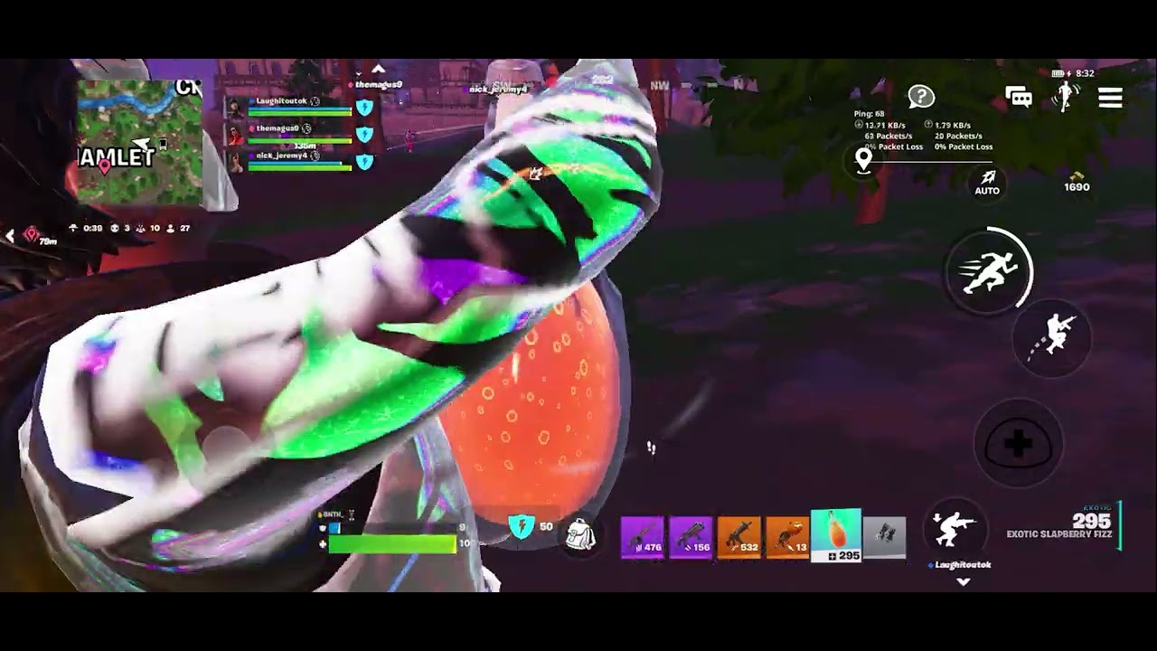 23 elimination reload zero build squads gameplay win!