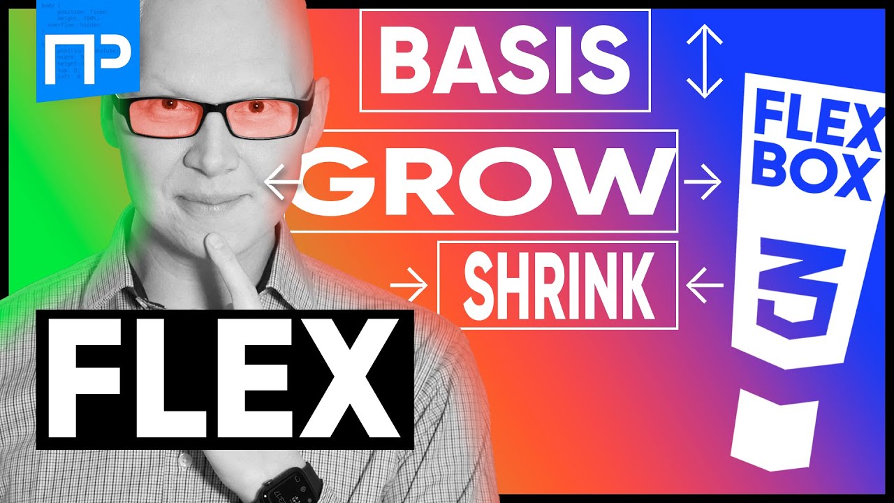 flex / flex basis, flex grow и flex-shrink из модуля флексбокс / flexbox уроки