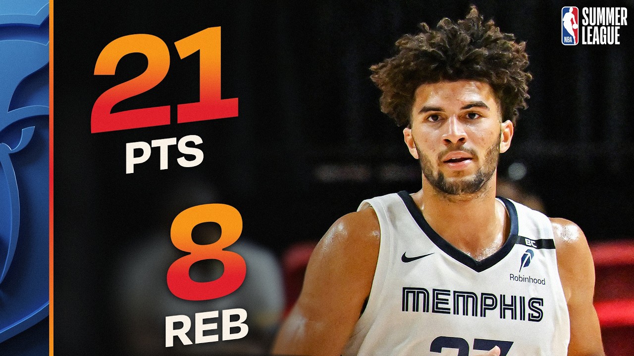 Cam Boozer SHINED with 21 PTS & 8 REBS vs Mavericks | July 13, 2026