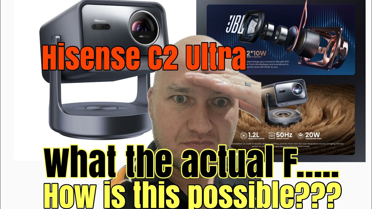 Обзор Hisense C2 Ultra — лучший проектор в своём классе. Непревзойдённая производительность!