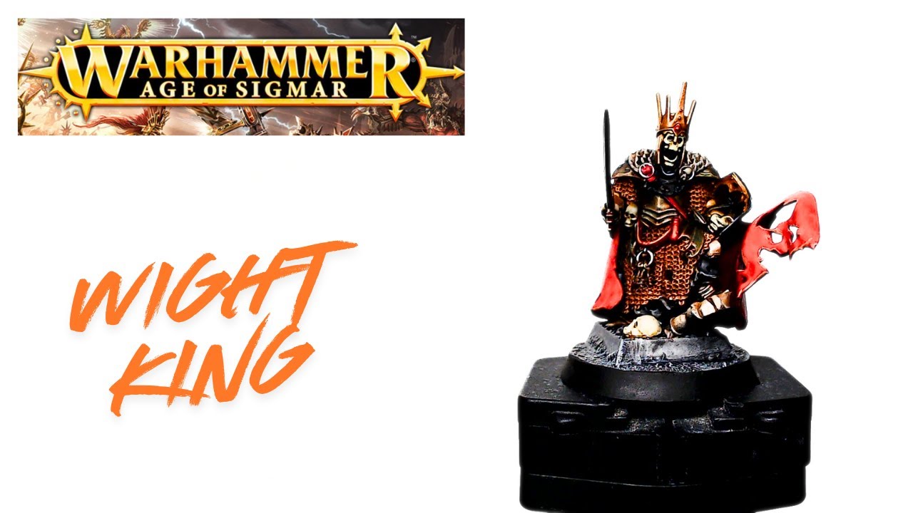 How to paint the Wight King from Warhammer: Age of Sigmar