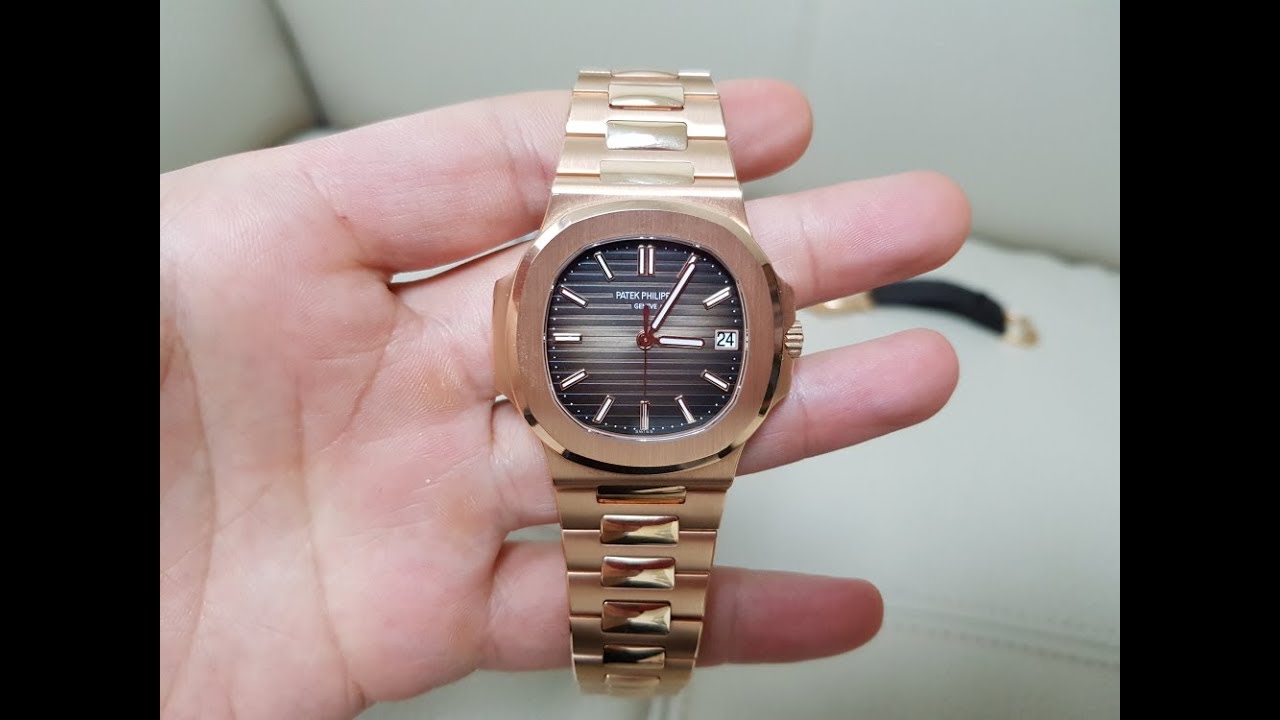 파텍필립 노틸러스 5711R 로즈골드 금통시계 : 제 시계들 중 보물1호 시계 PATEK PHILIPPE NAUTILUS 5711R ROSE GOLD