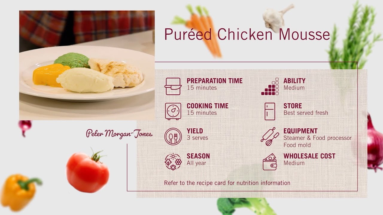 Chicken Mousse - How to Food Molding