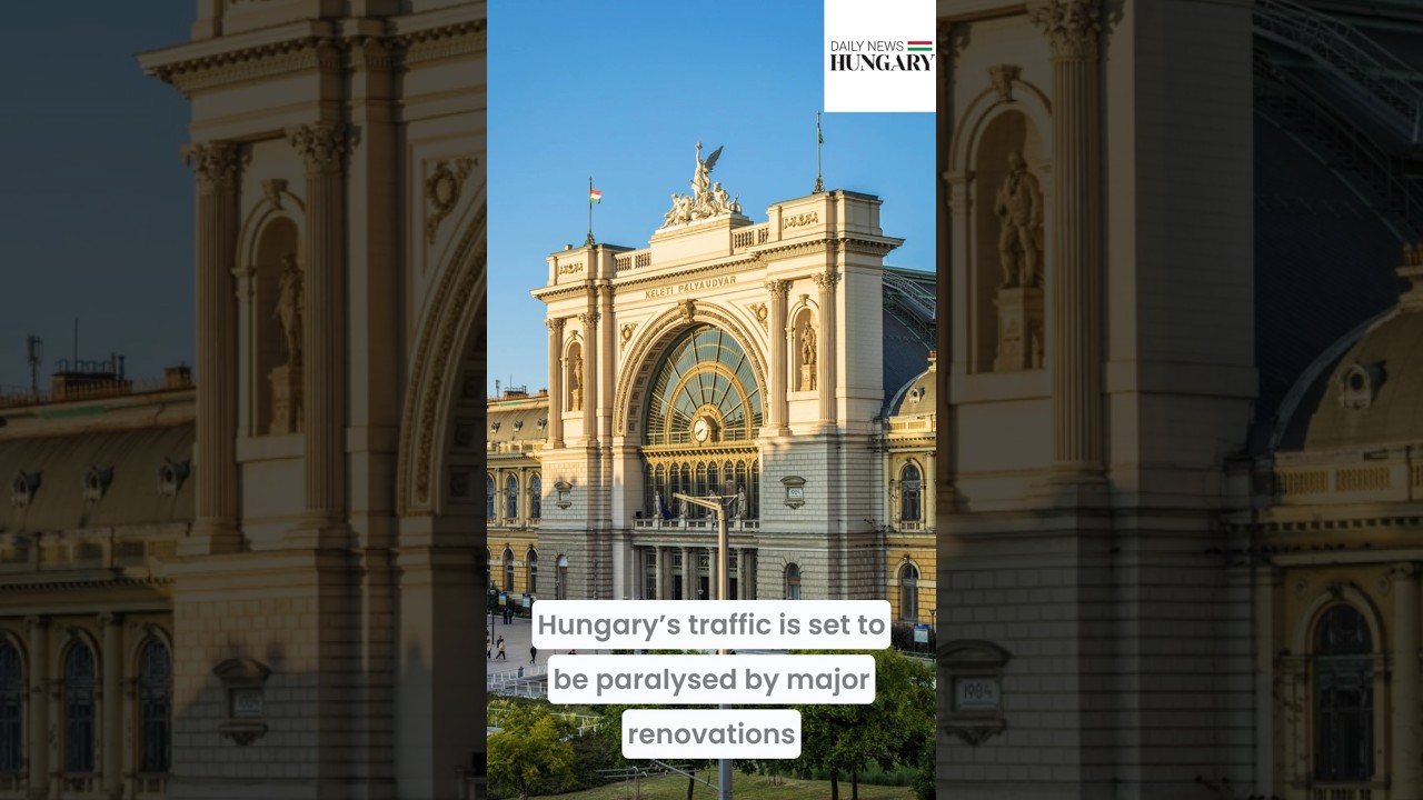 Hungary&rsquo;s traffic chaos begins 🇭🇺 #hungary #traffic #Budapest #magyar #hungarian #magyarorsz&aacute;g