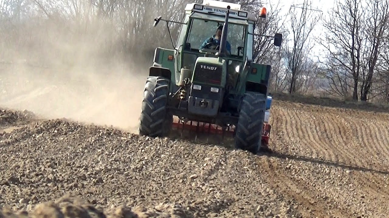 Siew 2018 // Ogień z rury prz&oacute;d do g&oacute;ry! Fendt 310 & Isaria 6000