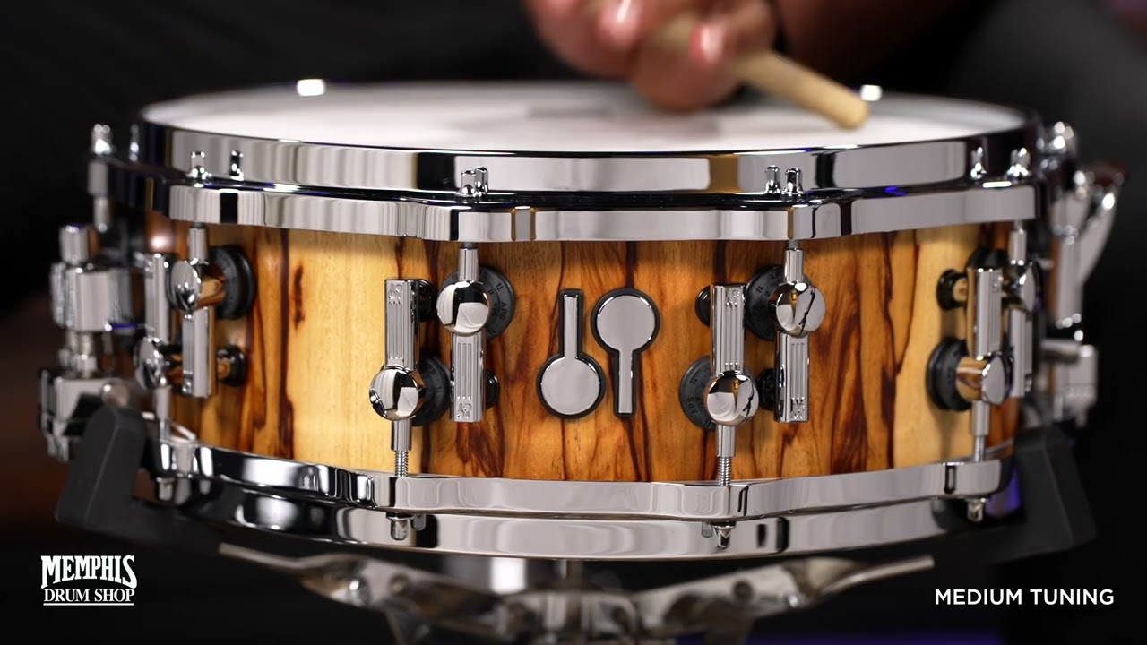 Sonor 14x5 SQ2 Series Medium Beech Snare w/ Die Cast Hoops African Marble Semi Gloss (1056382-2)