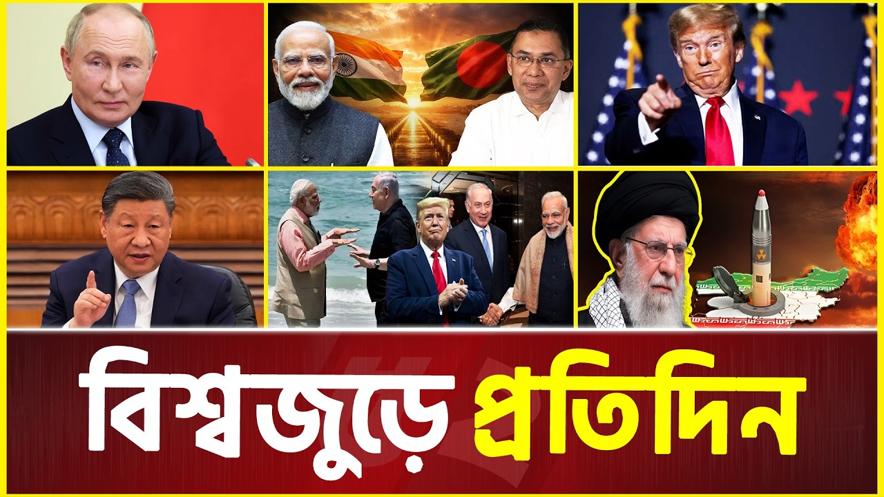 এক নজরে সকল আলোচিত আন্তর্জাতিক সংবাদ | 21 February 2026