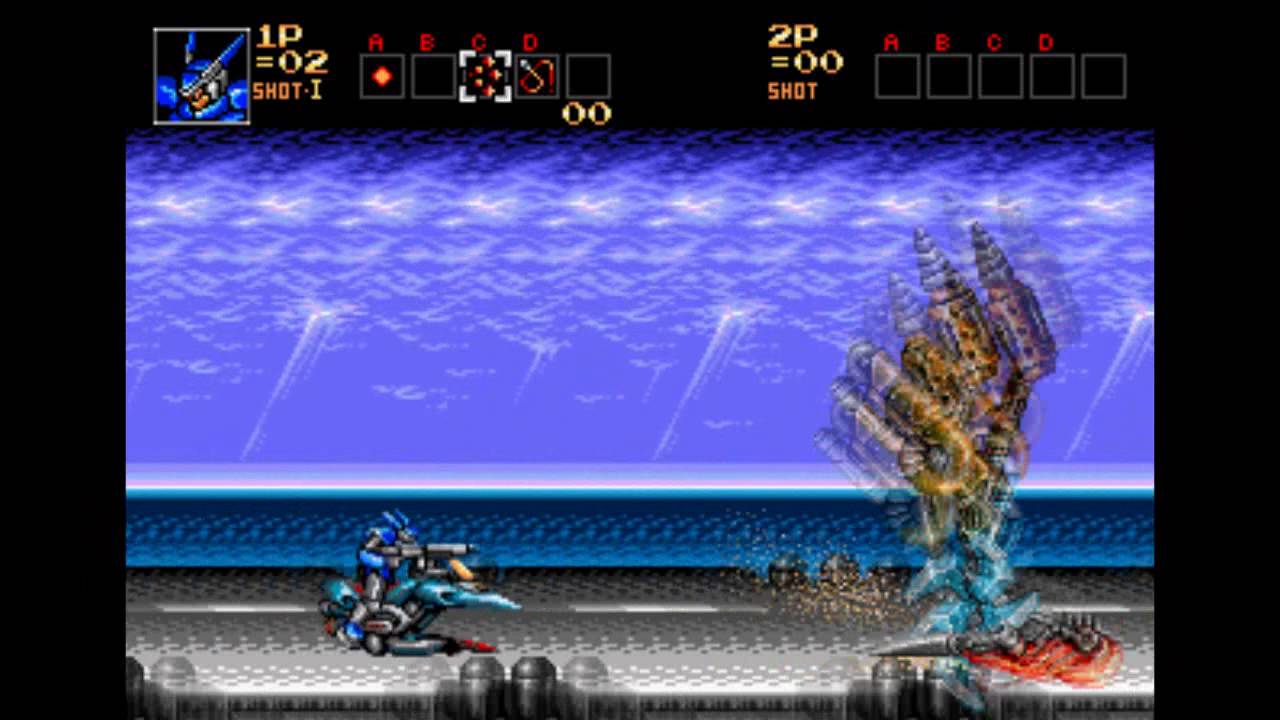 Probotector (Sega Mega Drive) - (Opening & Demo Loop)