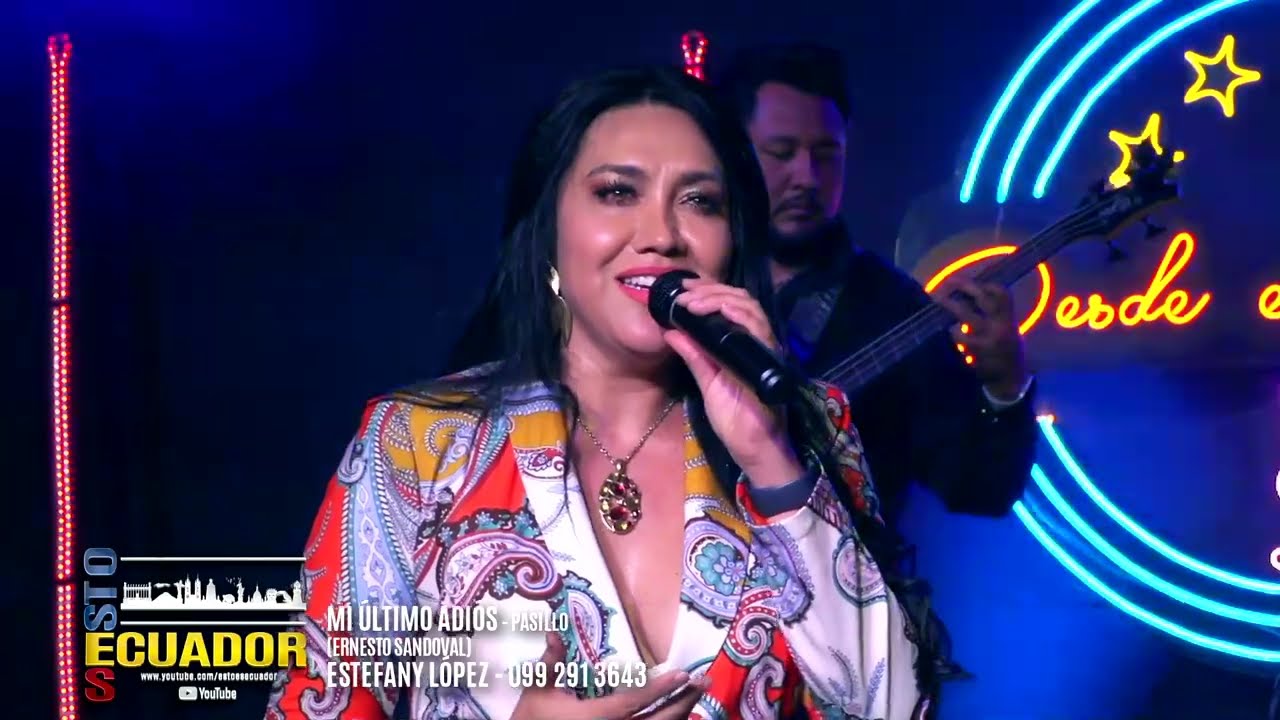 MI ÚLTIMO ADIÓS - PASILLO - ESTEFANY LÓPEZ