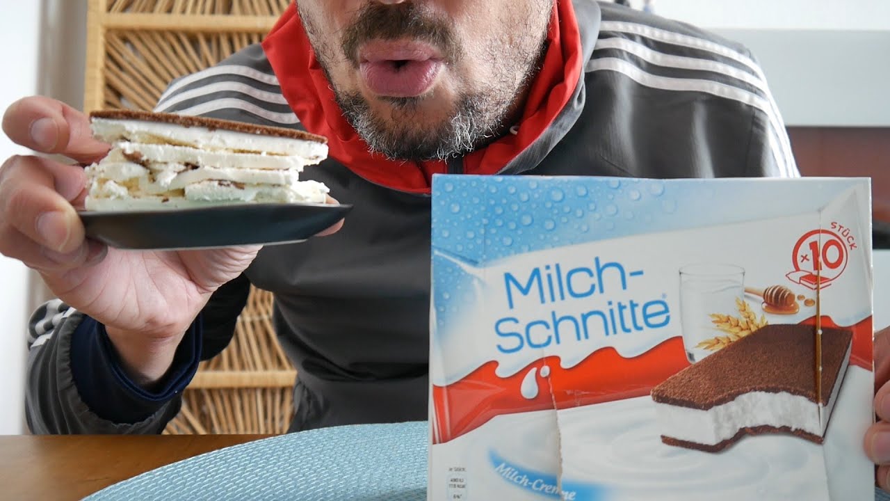 ASMR AUF DEUTSCH &ndash; Gigantisches Milchschnittesandwich &ndash; Quintuple Stuffed