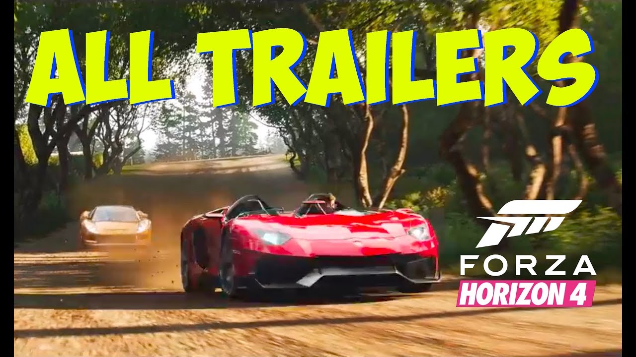 Forza Horizon 4 ALL TRAILERS