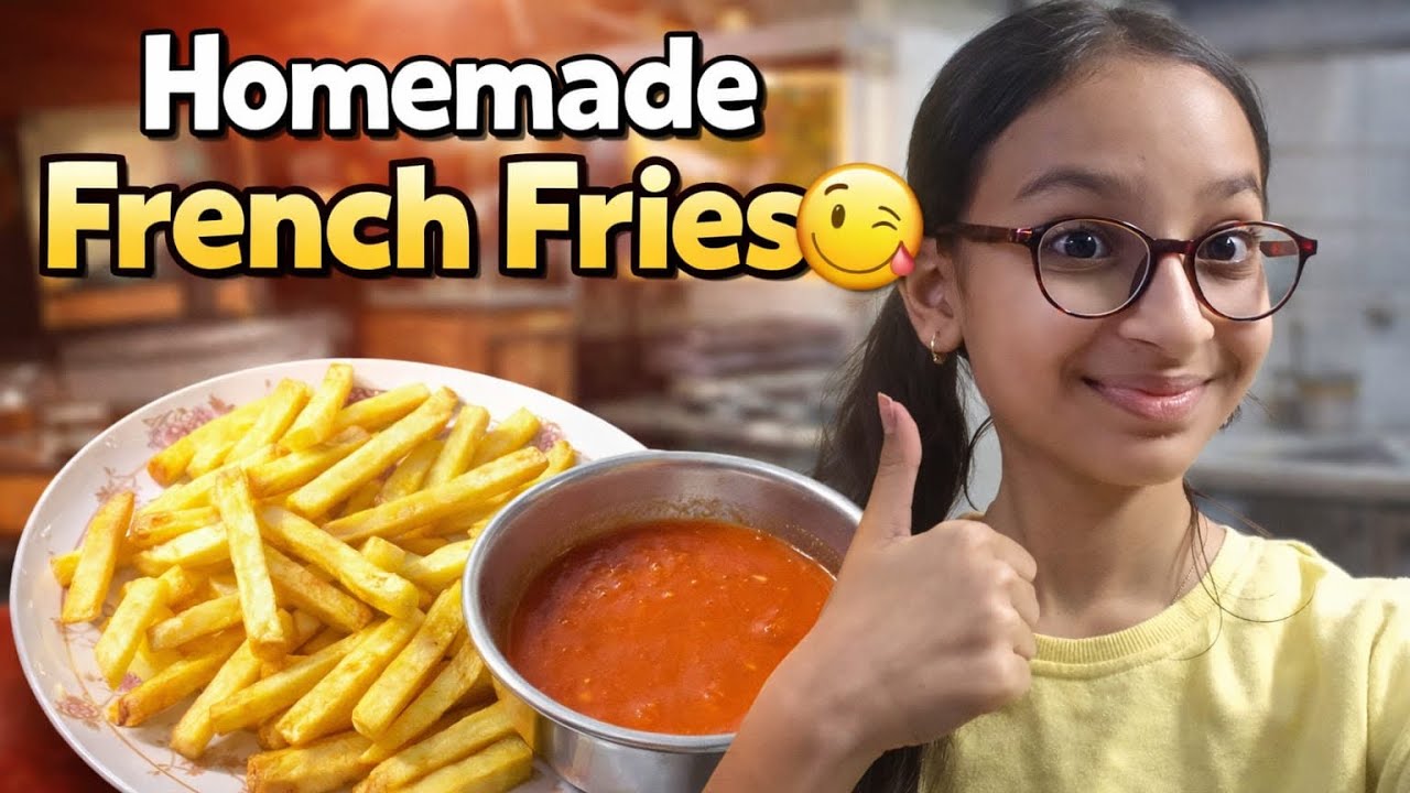 Ajj Banaye Ghar Par Yummy French Fries 🍟 😋