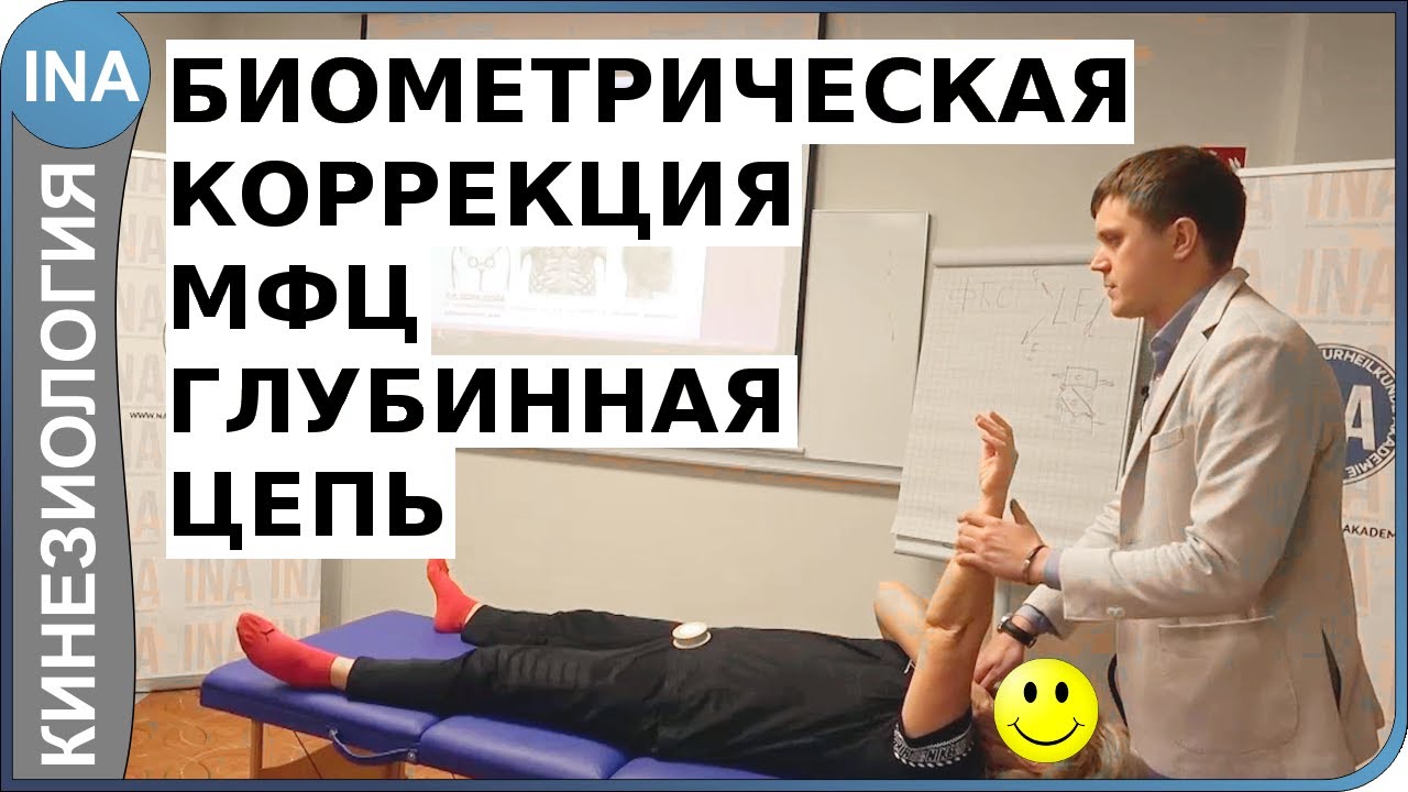 Биометрическая коррекция. МФЦ. Глубинная цепь. Кинезиология. Германия