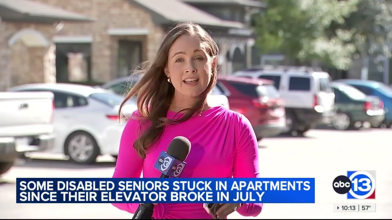 Seniors unable to leave apartments due to broken elevator
