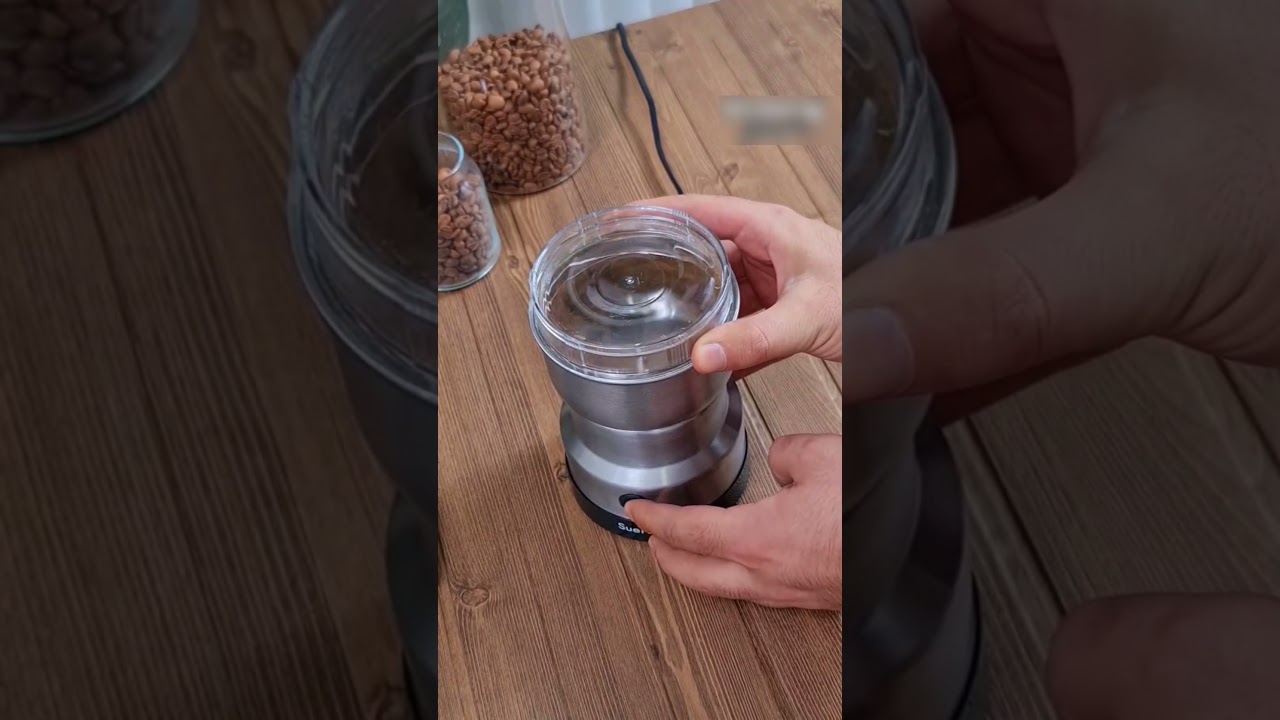 Nima Grinder Mini Stainless Steel Coffee Spice Nuts Grains Bean Electric Grinder Mixer