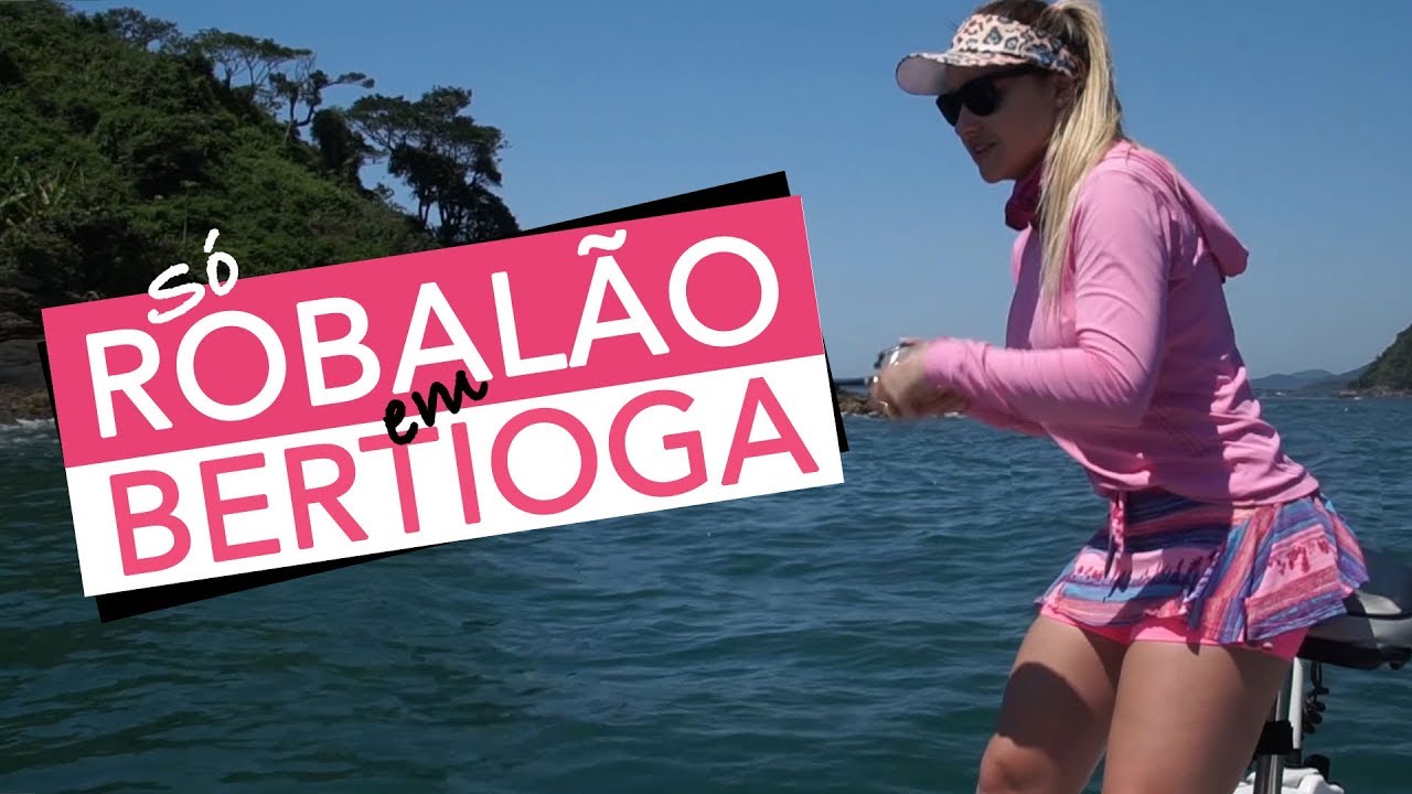 PESCARIA DE ROBALO EM BERTIOGA - BELA PESCA