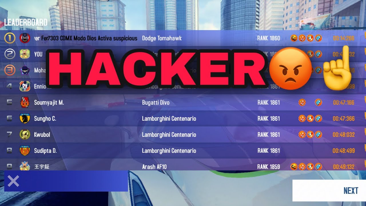 Asphalt 8, Multiplayer Today I Meet Old Hacker Again😡 June/2021