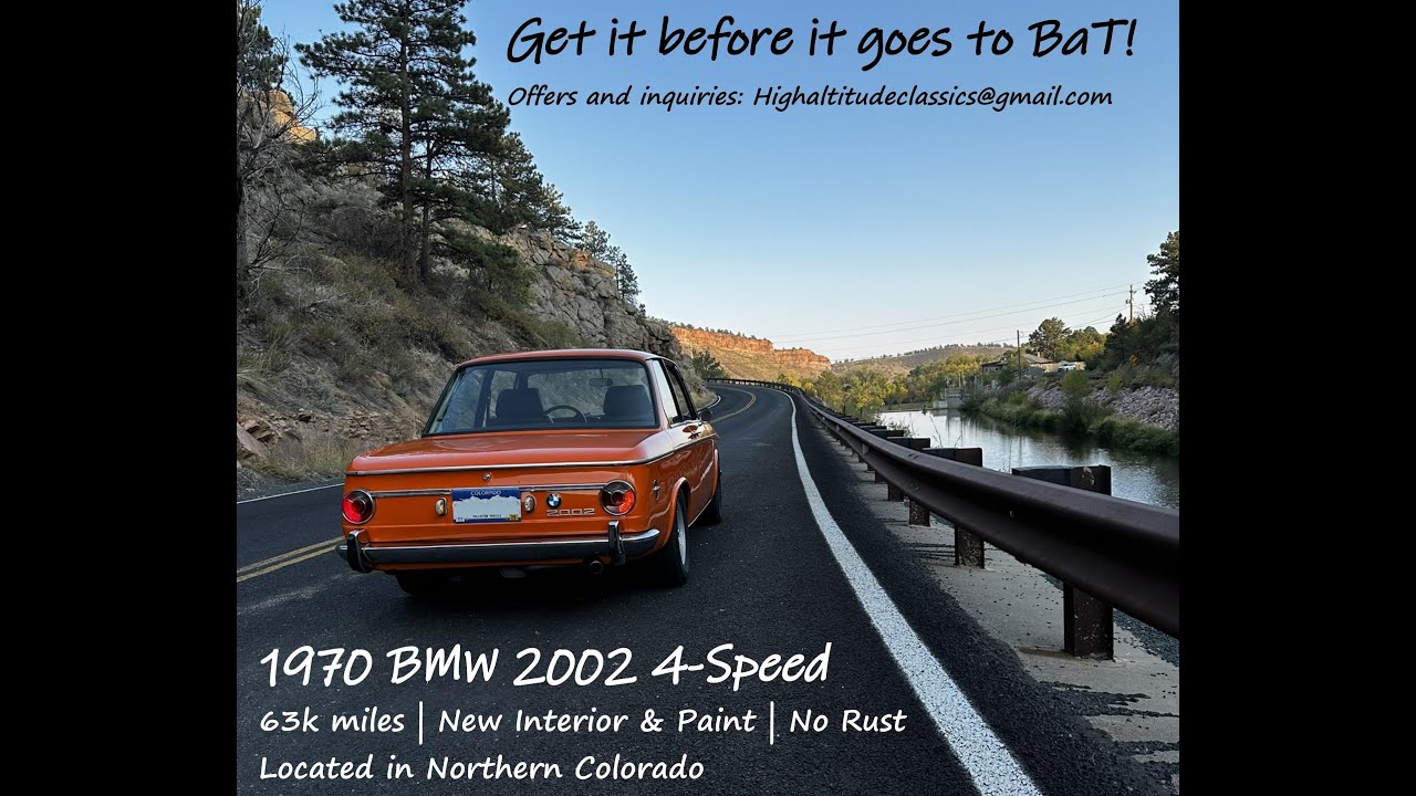 For Sale: 1970 BMW 2002 4 speed