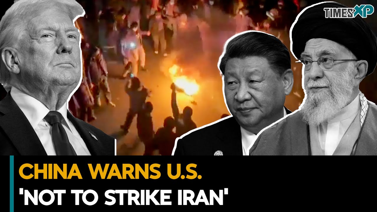China Warns U.S. Not to Strike Iran Amid Unrest | Iran-Israel War