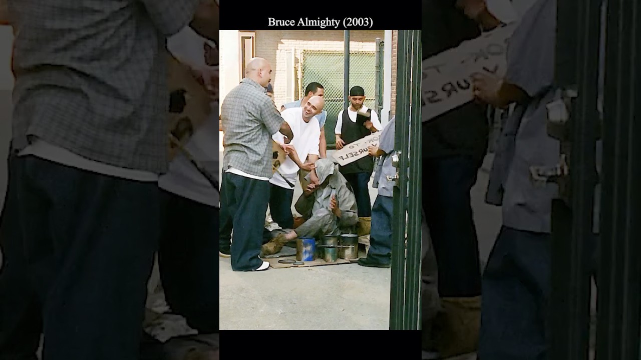 When Karma Hits Instantly: The 'Monkey' Scene from Bruce Almighty! 😂🙈