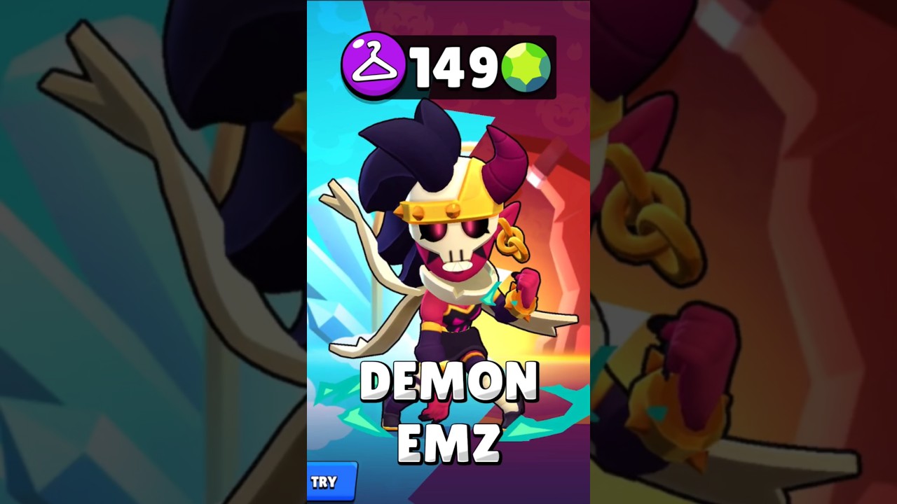 DEMON EMZ - BRAWL STARS #shorts #brawlstars #short