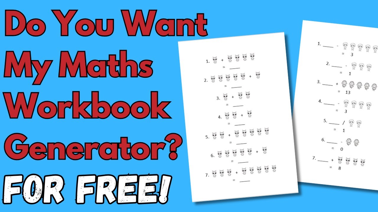 I Built a Free Maths Worksheet Generator with ChatGPT for KDP Self Publishing – Want It?