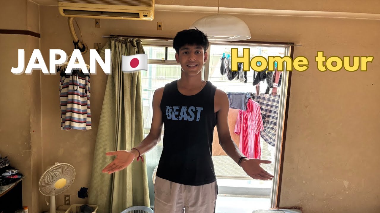 JAPAN 🇯🇵 STUDENT HOME TOUR || AYUSH PAINULY VLOGS