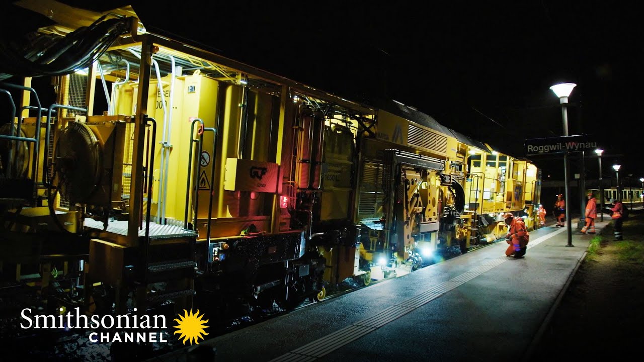 This Monster Tamping Machine? A Locomotive’s Best Friend 🚂 Impossible Repairs | Smithsonian Channel