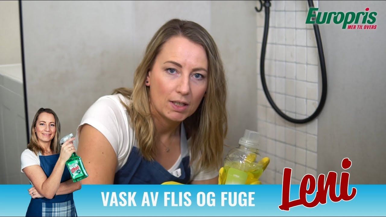 Vask av fuger og fliser - Effekt Universal Rengj&oslash;ring