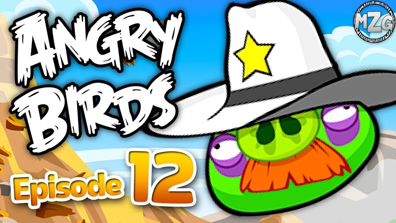 Прохождение игры Angry Birds, часть 12 — Ham 'Em High, уровни 12-1 - 12-15