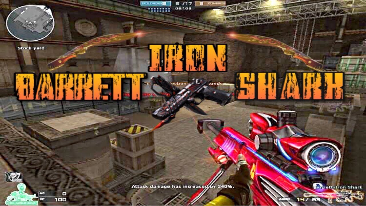 Barrett Iron Shark (HMX)  DeathTrap - CFPH