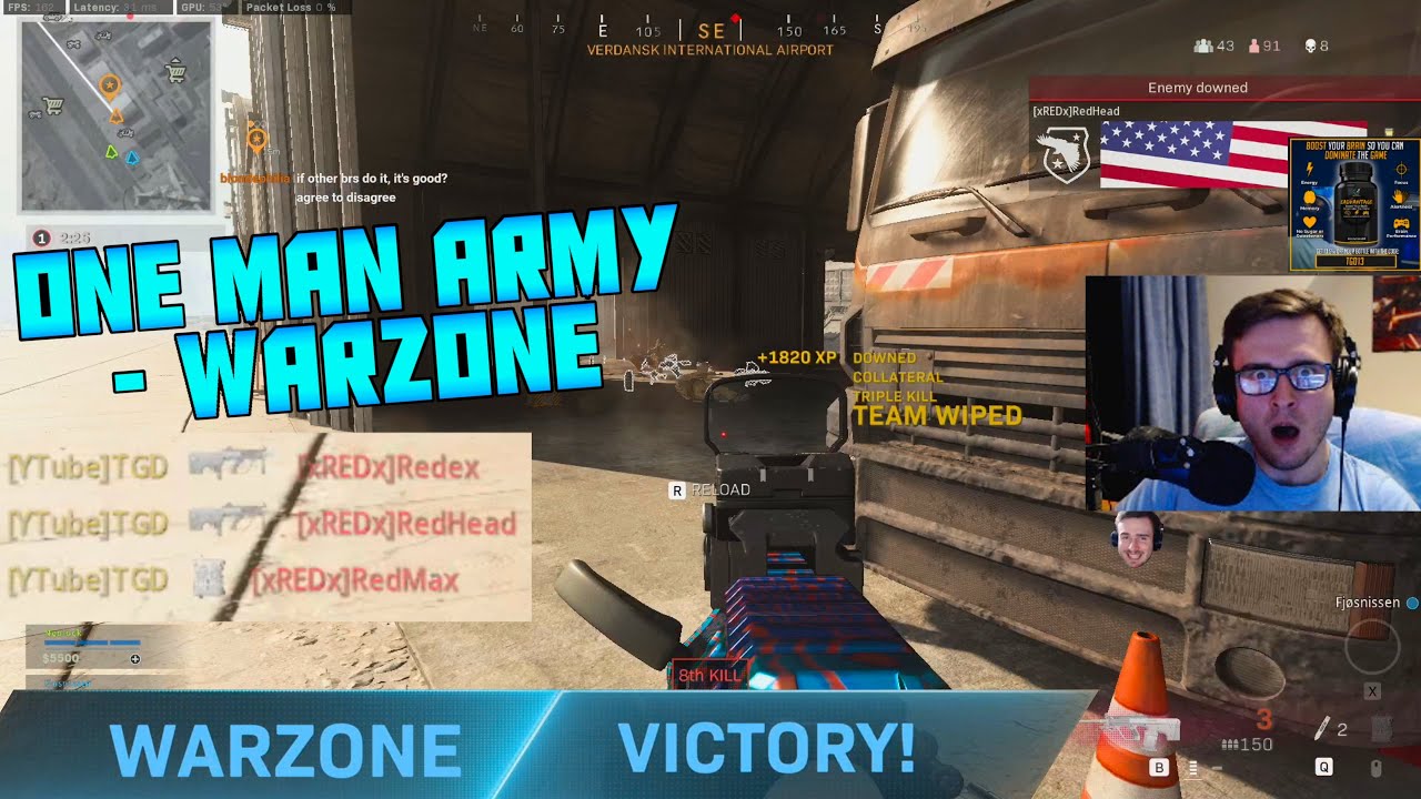 One Man Army Squad Wipes - Call Of Duty Warzone