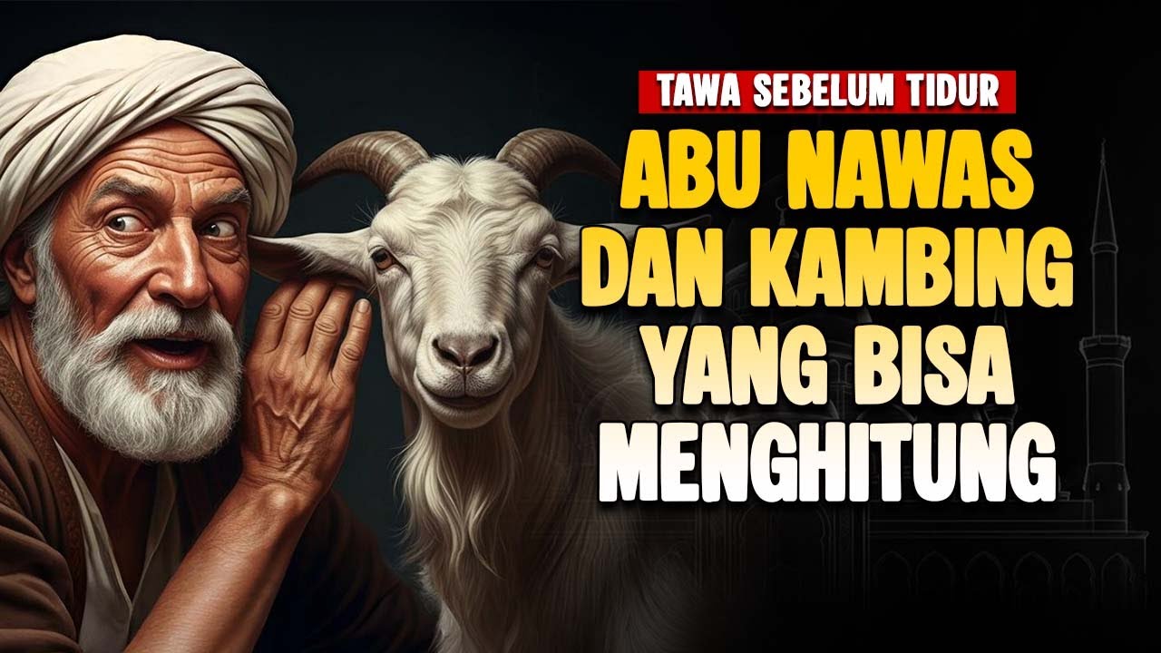 ABU NAWAS DAN KAMBING YANG BISA MENGHITUNG — KISAH LUCU PENGANTAR TIDUR