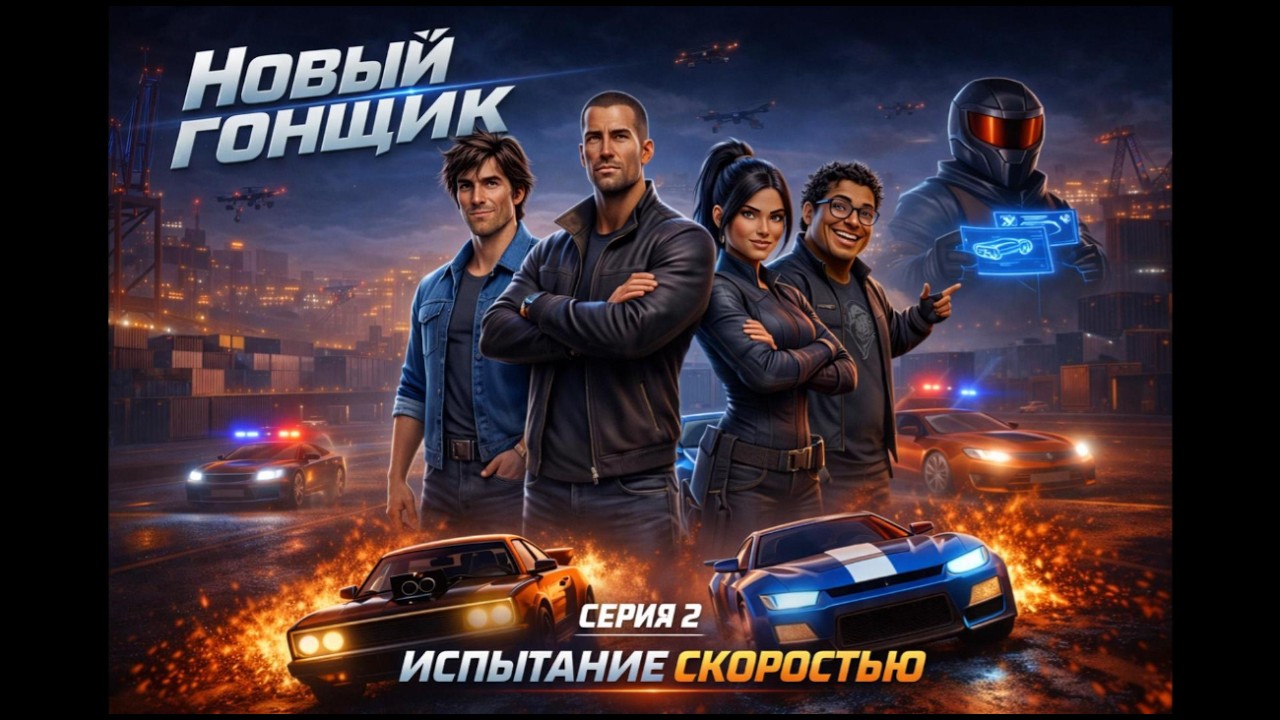 НОВЫЙ ГОНЩИК — ИСПЫТАНИЕ СКОРОСТЬЮ! 🚗⚡ | Серия 2