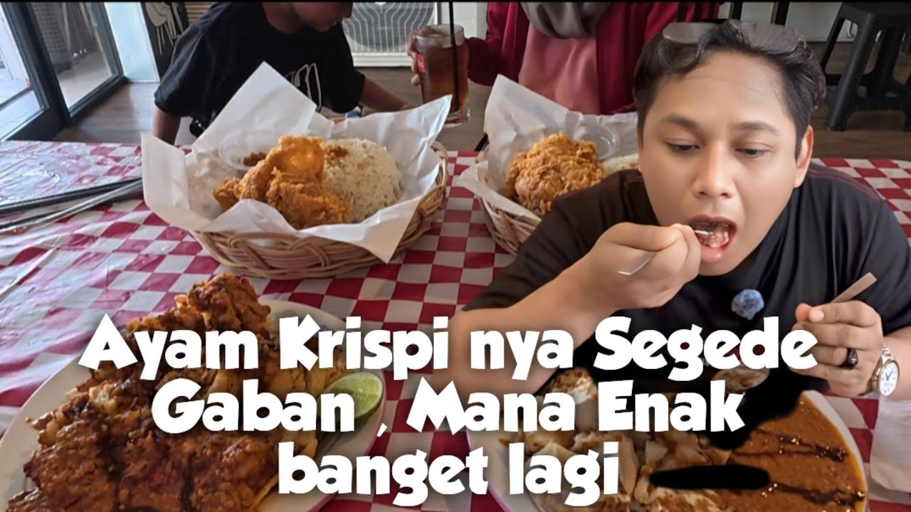Katanya Ayam Krispi disini Segede Gaban, Batagor & Siomaynya juga Mantap pol