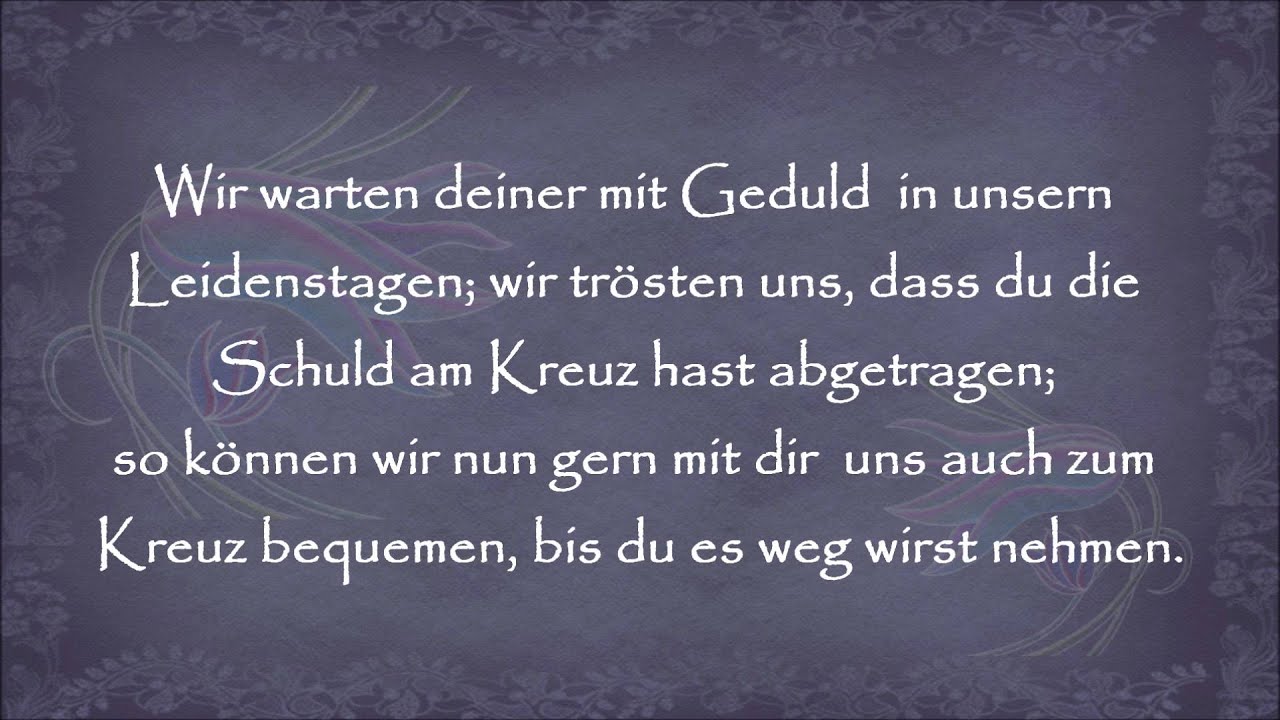 Wir warten dein,o Gottessohn