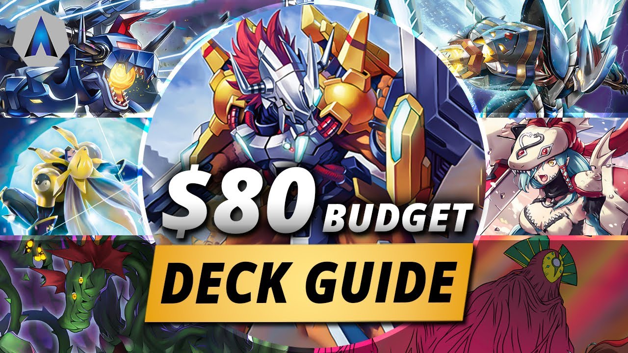 BEST $80 DIGIMON BUDGET DECKS TO BUILD IN 2023!!! | Digimon Card Game BT11 Format