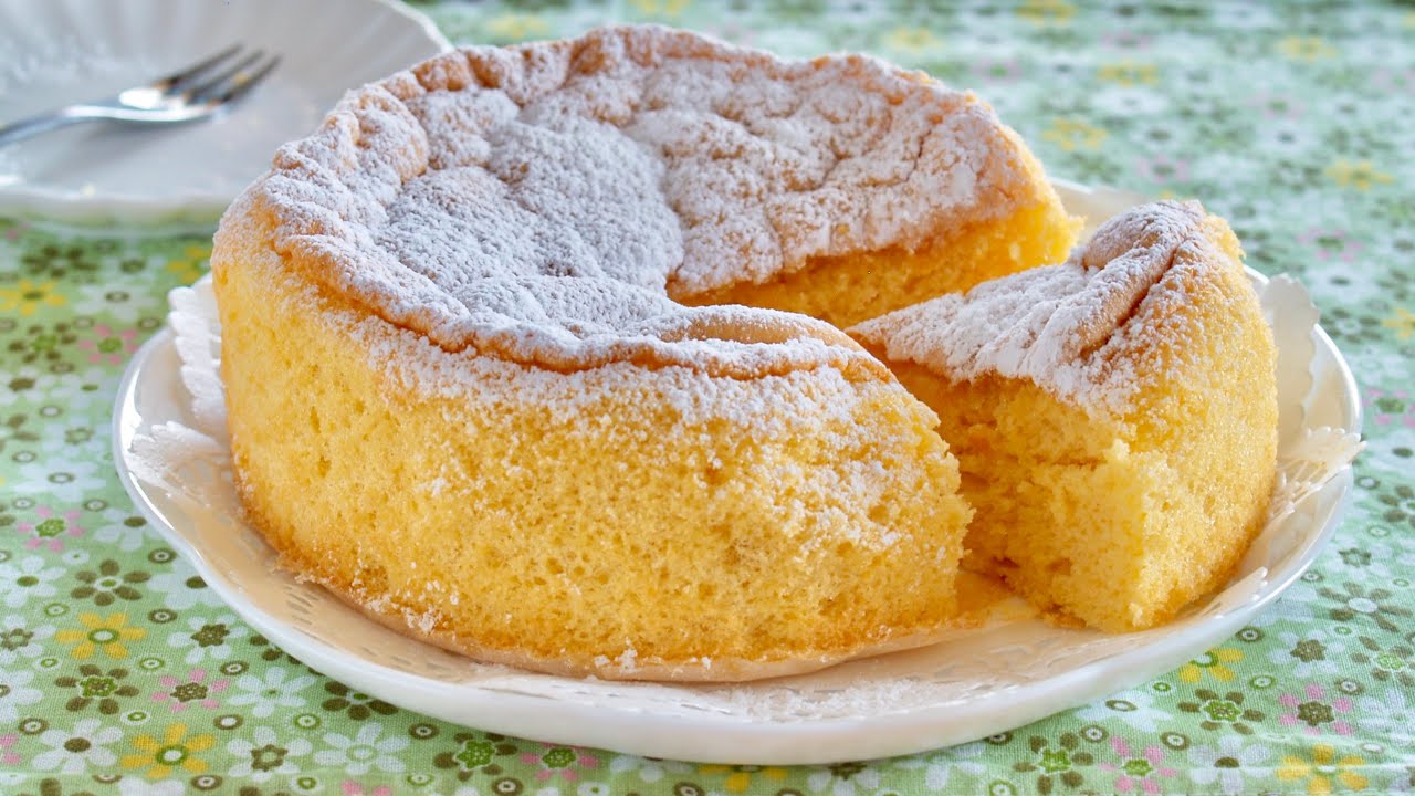 3 Ingredients Gluten Free Cake (Fluffy and Moist High Protein Soybean Flour Recipe) | OCHIKERON