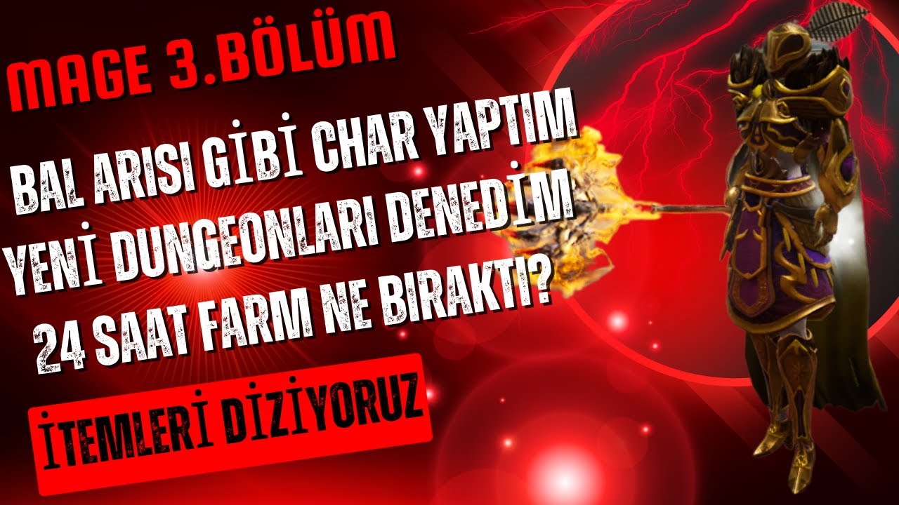 Rise Online Mage Serisi Bölüm#3 24 Saat Farm Ne Bıraktı? - Charı Diziyorum -Yeni Dungeonları Denedim