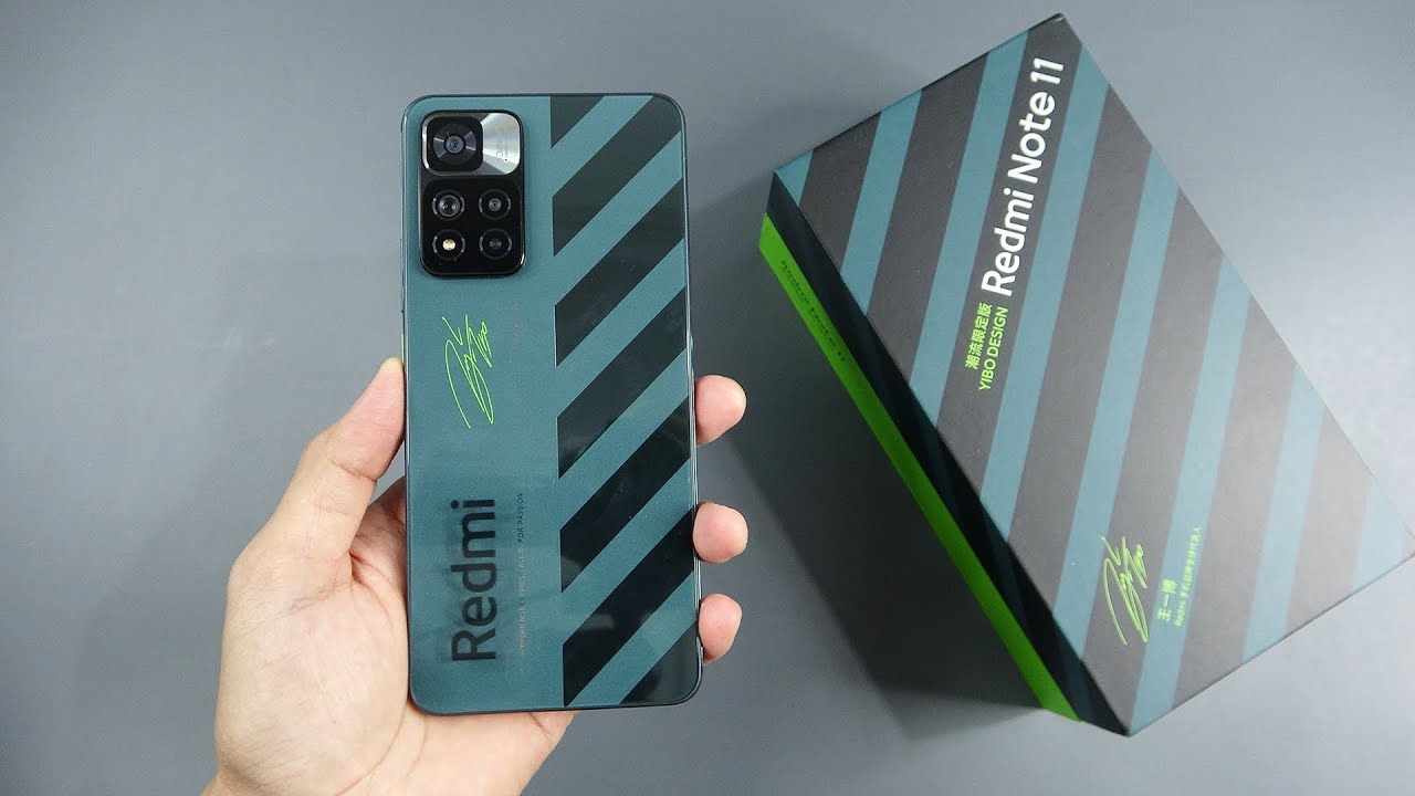 Xiaomi Redmi Note 11 Pro Plus YIBO design unboxing