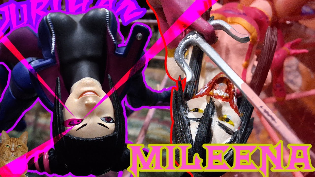 Juri Han vs Mileena (Stop-Motion) [Street Fighter vs Mortal Kombat]