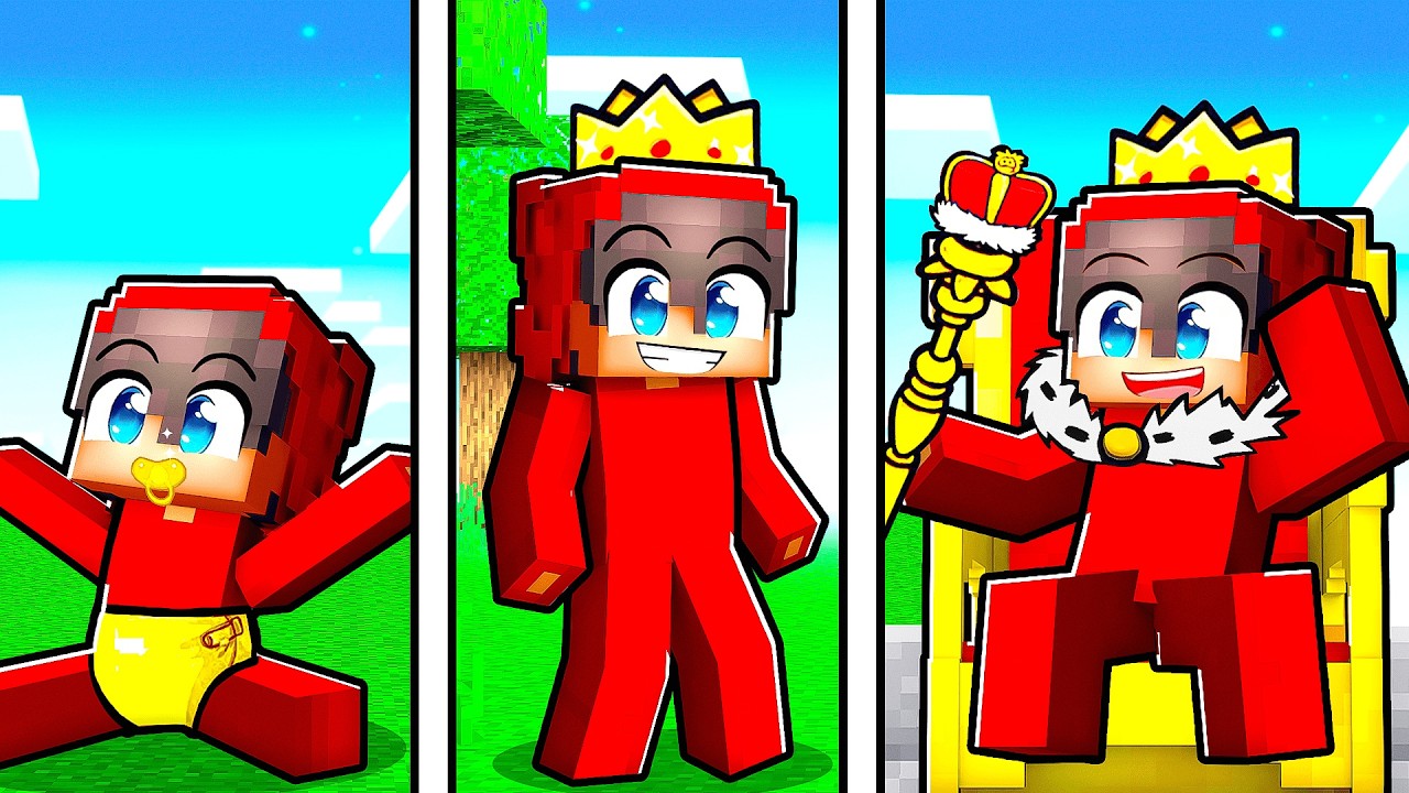 РОЖДЕНИЕ Кэша в качестве OP KING в Minecraft