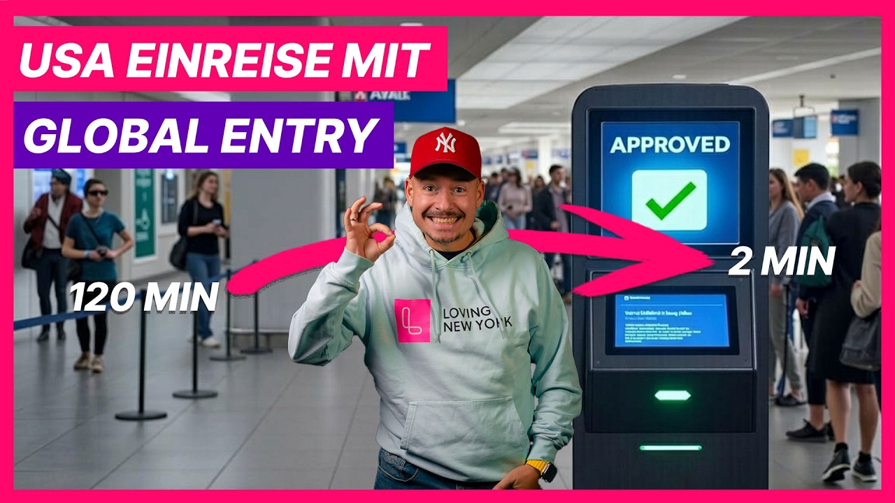 Schnelle USA Einreise mit Global Entry 🇺🇸 Anleitung für 2026