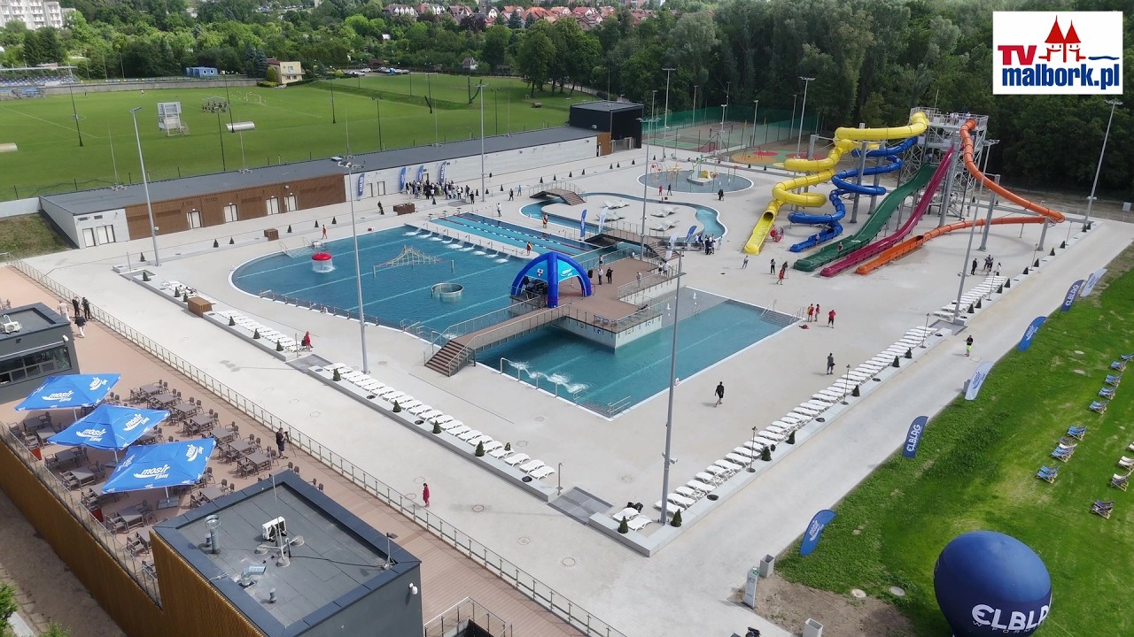 Park Wodny Dolinka w Elblągu już otwarty - Letni sezon rozpoczęty. Zobacz wideo i zdjęcia 30.06.2025