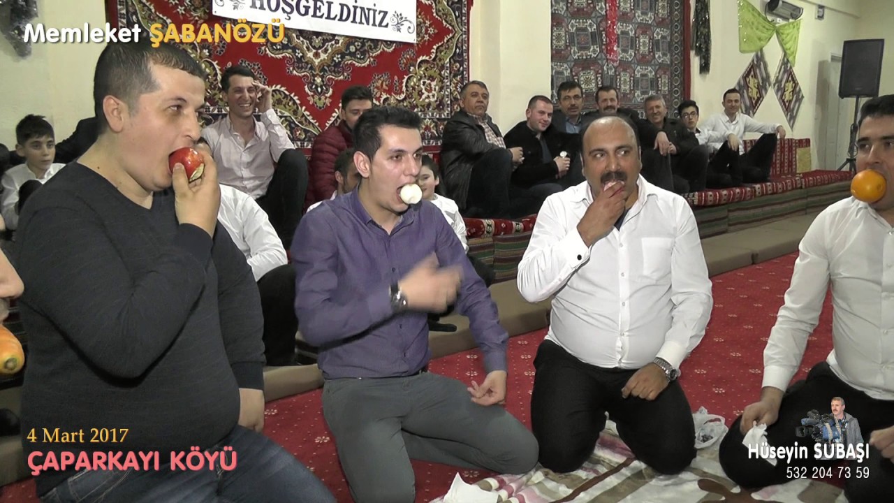 Şabanözü/Çaparkayı Köyü Yaren Oyunları... KUŞLAR UÇTU UÇTU