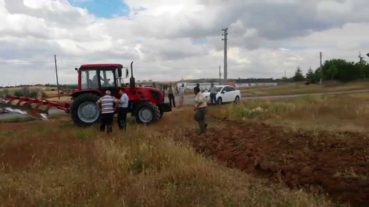 MTZ 1025.4 NEVŞEHİR HACIBEKTAŞ MEVKİNDE TRAKTÖR DENEMESİ