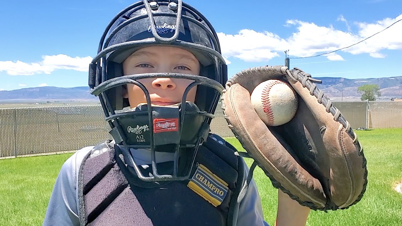 ⚾️FIRST TIME BEING A BASEBALL CATCHER!